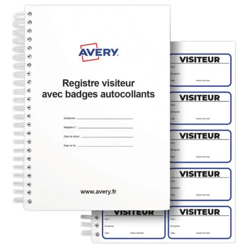 Registre des visiteurs - EXACOMPTA photo du produit