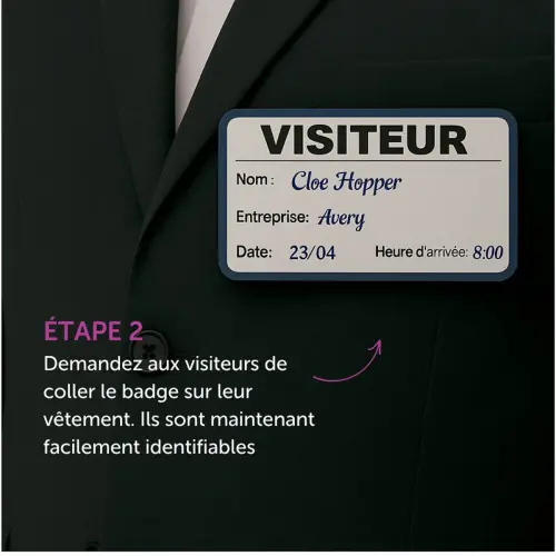 Registre des visiteurs - Exacompta photo du produit