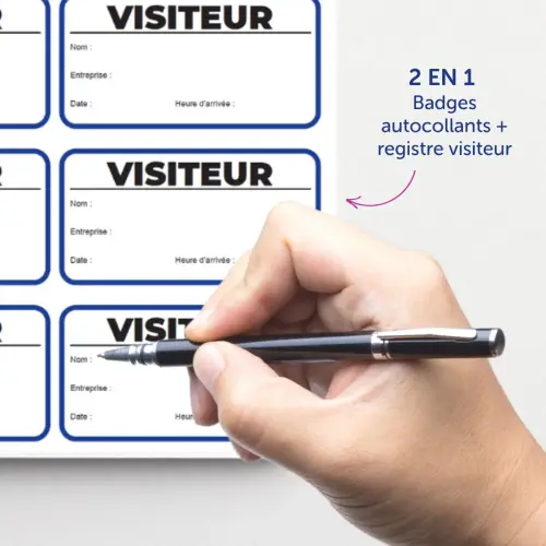 Registre des visiteurs - Exacompta photo du produit