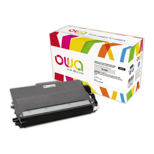 Toner éq. BROTHER TN-3380 - Noir - OWA photo du produit