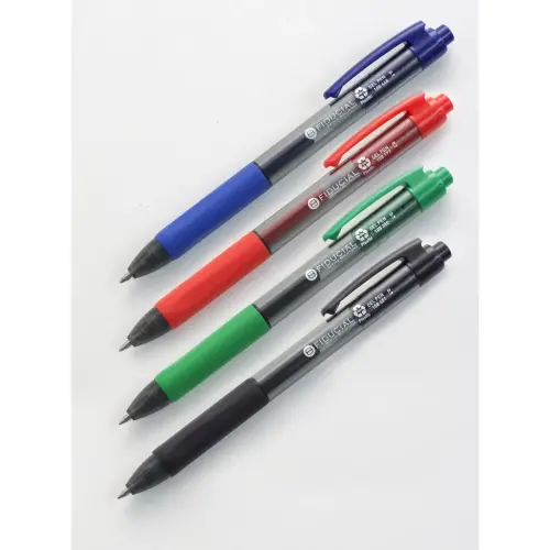 Stylo gel rétractable - Rouge photo du produit