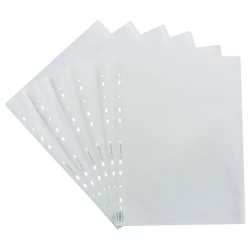 25 Pochettes perforées Forever - Plastique 12/100e - A4 - Exacompta photo du produit