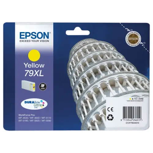 Cartouche Epson C13T790440 jaune photo du produit