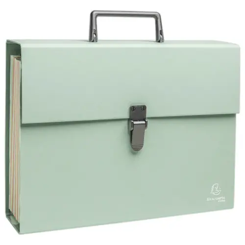 Trieur &agrave; poign&eacute;e AutentiK - 18 compartiments - Exacompta photo du produit