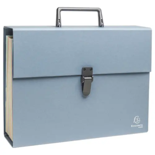 Trieur &agrave; poign&eacute;e AutentiK - 18 compartiments - Exacompta photo du produit