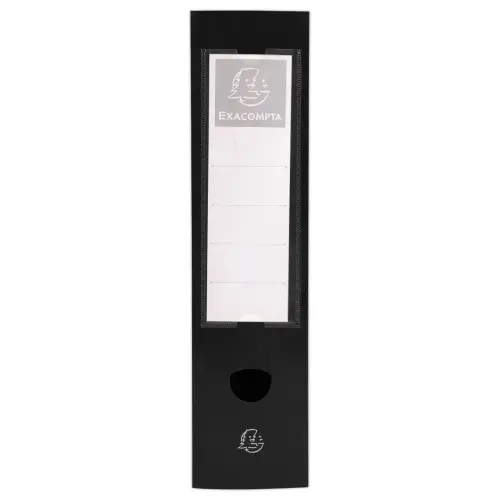 Boite de classement à pression - Dos 40 mm - A4 - Noir - Exacompta photo du produit