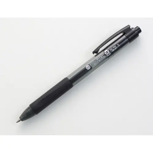 Stylo gel r&eacute;tractable - Noir photo du produit