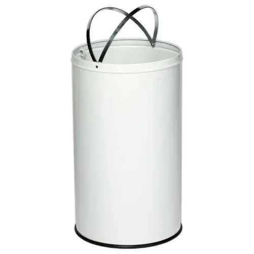 Collecteur "d&ocirc;me" - 40L - Blanc photo du produit
