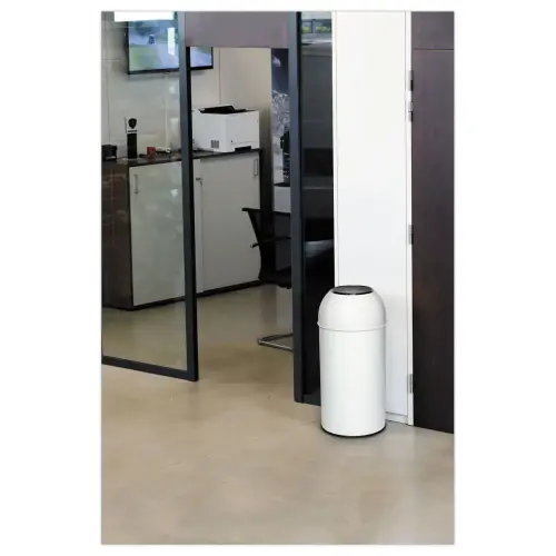 Collecteur "d&ocirc;me" - 40L - Blanc photo du produit