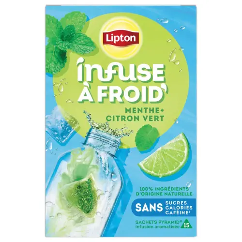 15 Infusion à froid - Citron vert & Menthe - LIPTON photo du produit