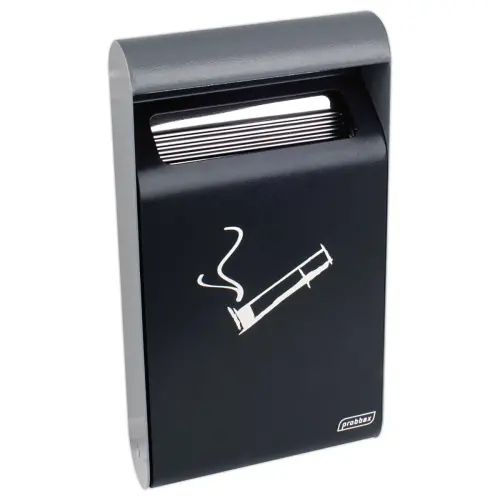 Cendrier mural - 3L - Noir - Probbax photo du produit