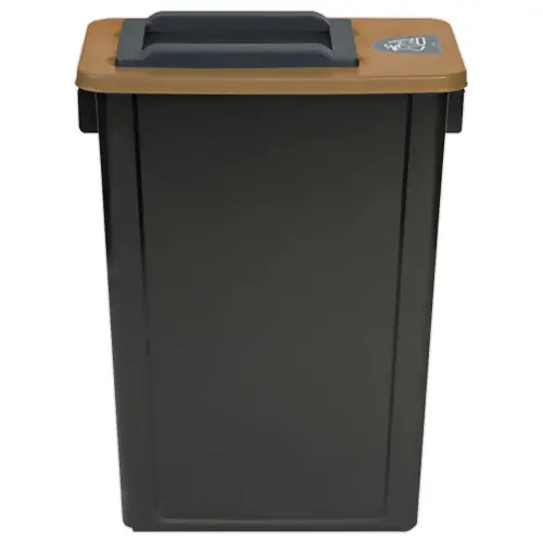 Cadre couvercle pour collecteurs "recyclage" 60L et 80L - Bleu photo du produit