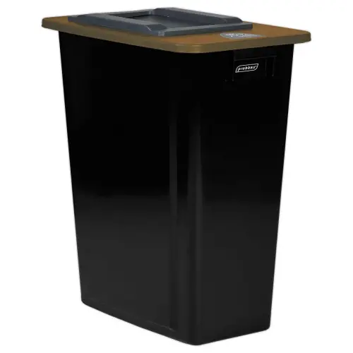 Cadre couvercle pour collecteurs "recyclage" 60L et 80L - Bleu photo du produit