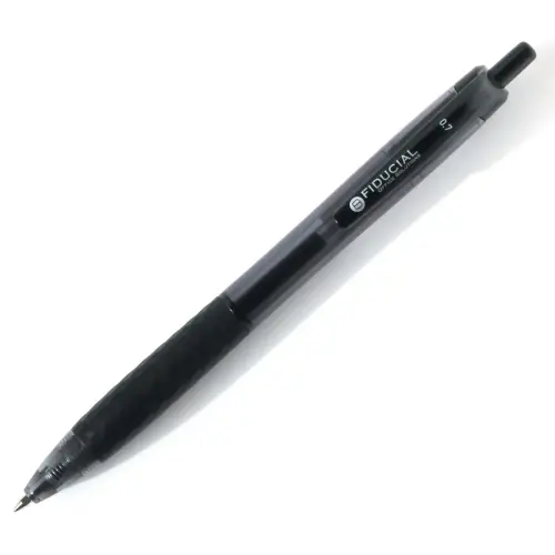 Stylo bille rétractable - Avec grip - Ecriture moyenne - Noir - Fiducial photo du produit