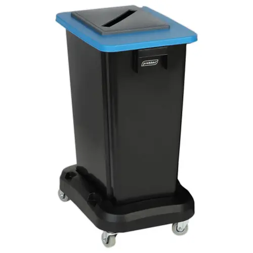 Chariot pour collecteurs "recyclage" 60L et 80L - 4 roues photo du produit