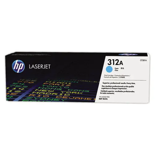 HP 312A CF381A toner cyan photo du produit