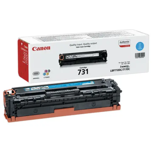 Toner 731C - Cyan - Canon photo du produit