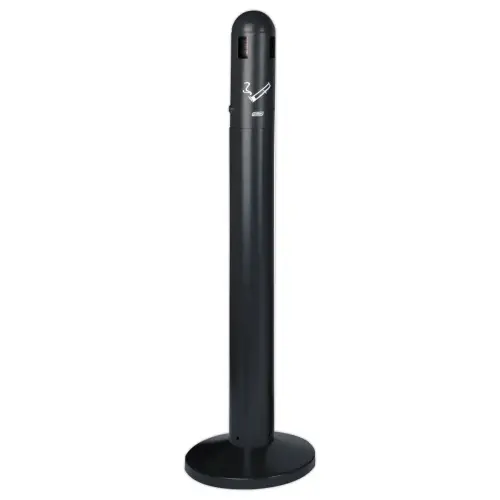 Cendrier tubulaire - 3L - Anthracite - Probbax photo du produit