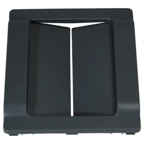 Cadre couvercle pour collecteurs "recyclage" 60L et 80L - Noir photo du produit