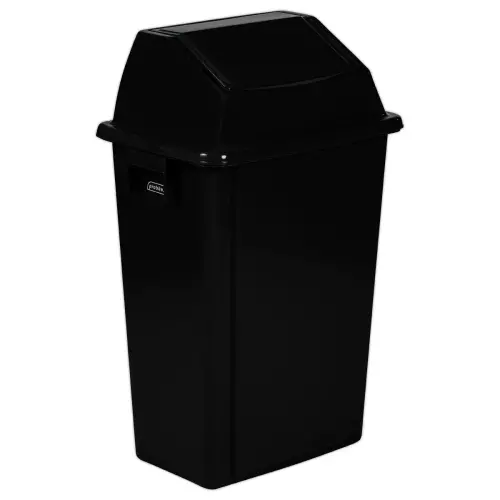 Collecteur "recyclage" - 60L - Noir photo du produit