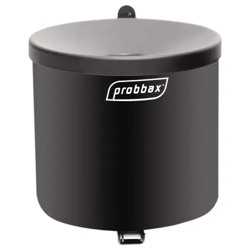 Cendrier mural - 1,5L - Noir - Probbax photo du produit