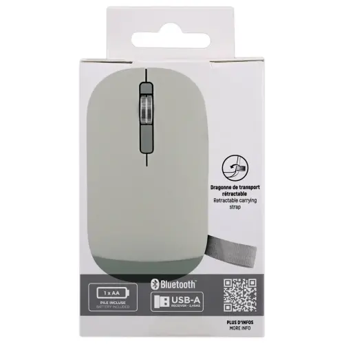 Souris sans fil Color - Vert - T'NB photo du produit