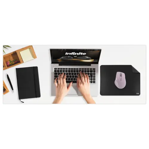 Souris sans fil INFINITEPRO - Rechargeable - Rose - T'NB photo du produit