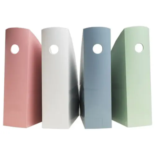 Lot de 4 porte-revues Autentik - Couleurs assorties - Exacompta photo du produit