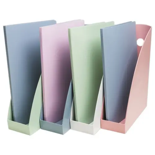 Lot de 4 porte-revues Autentik - Couleurs assorties - Exacompta photo du produit