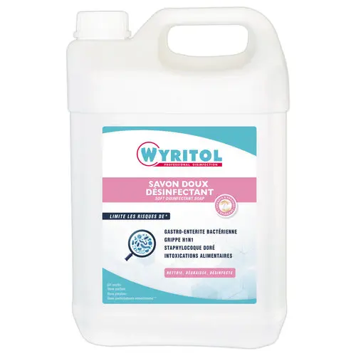 Savon liquide désinfectant - 5 L - WYRITOL photo du produit
