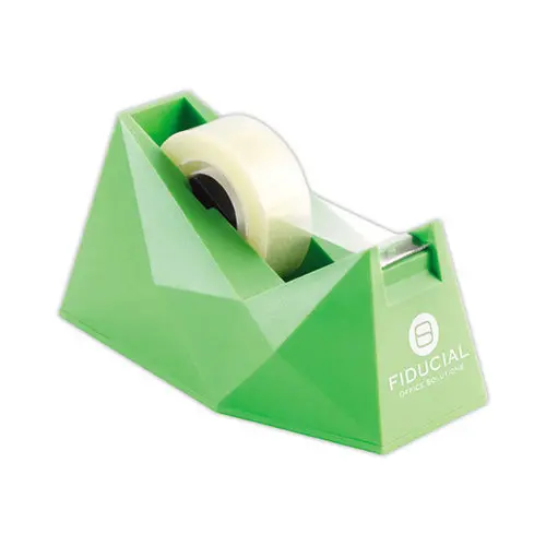 D&eacute;vidoir lest&eacute; - Pour rouleaux adh&eacute;sif 33 m x 19 mm - Vert clair - Fiducial photo du produit