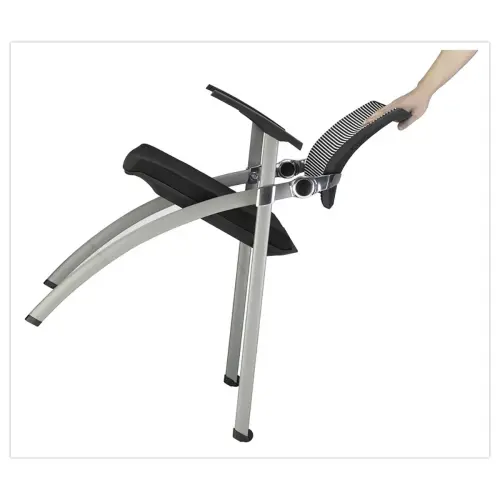 Chaise résille pliable et encastrable - Montée photo du produit
