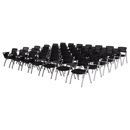 Chaise résille pliable et encastrable - Montée photo du produit