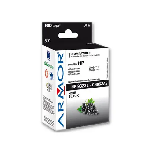 Cartouche &eacute;q. HP 932XL - Haute capacit&eacute; - Noir - OWA photo du produit