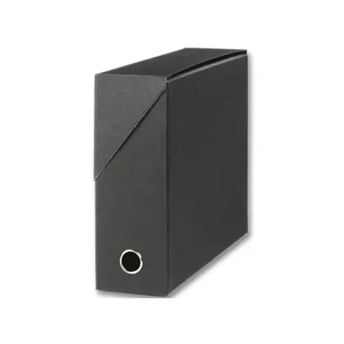 Boîte de transfert - Toilée - Dos 9 cm - Noir - OXFORD photo du produit