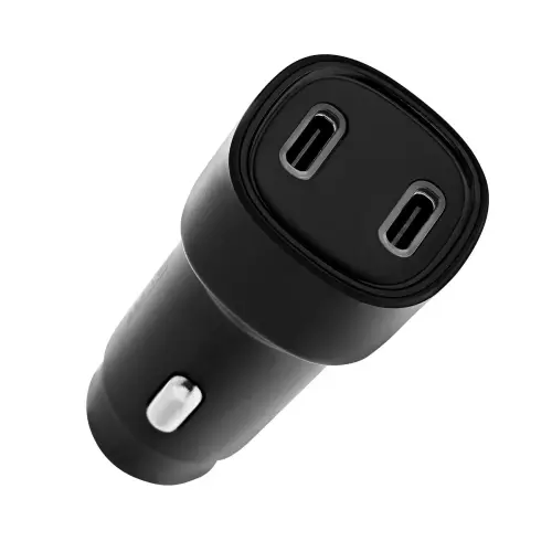 Chargeur de voiture - 2 x USB-C - T'NB photo du produit