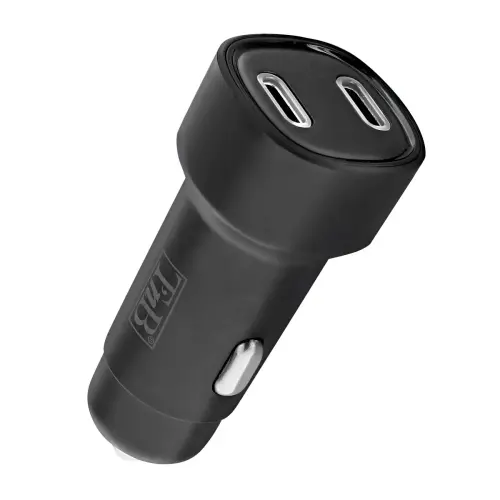 Chargeur de voiture - 2 x USB-C - T'NB photo du produit