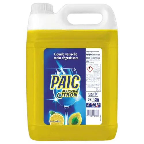 Liquide vaisselle - 5L - Citron - PAIC photo du produit