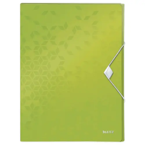 Boîte de classement plastique WOW - Vert - Leitz photo du produit