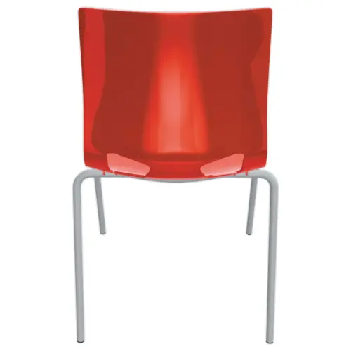 Chaise Design fondo - Rouge photo du produit