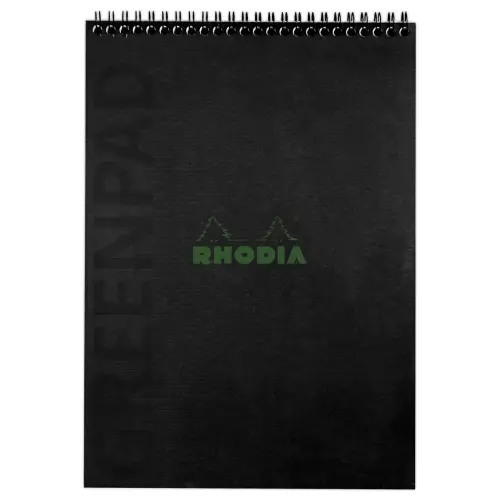 Bloc Greenpad recycl&eacute; - A4 - 5x5 - 80 feuilles - Rhodia photo du produit