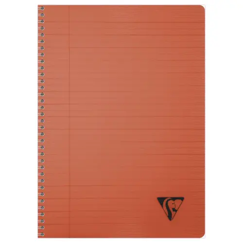 Cahier spirale - A4 - 180 pages - Lignes + marges - Clairefontaine photo du produit
