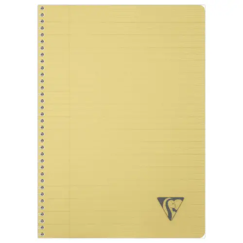Cahier spirale - A4 - 180 pages - Lignes + marges - Clairefontaine photo du produit