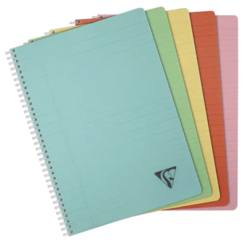 Cahier spirales - A4 - 180 pages - 5x5 - Clairefontaine photo du produit