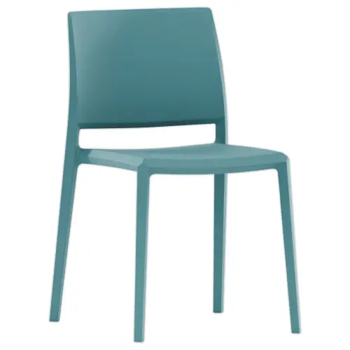 4 chaises YOUPI - Bleu photo du produit
