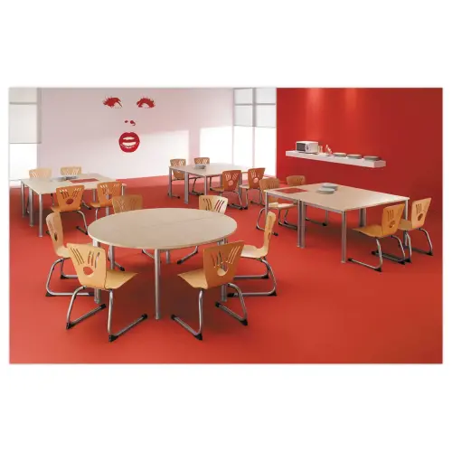 Table stratifiée - L 120 cm - Reconditionnée photo du produit