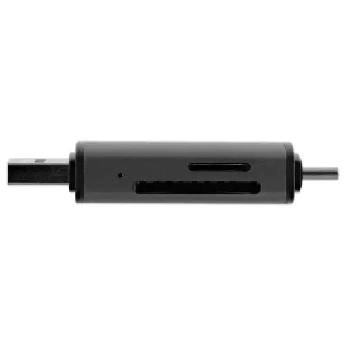 Lecteur Cartes 3 ports USB 3.0 - Aluminium - T'NB photo du produit