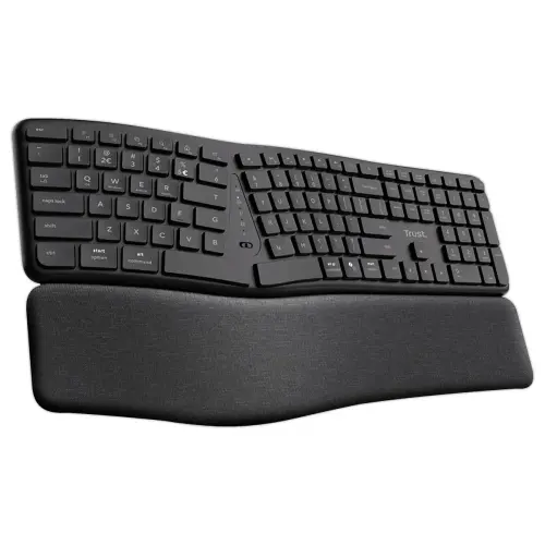 Clavier sans fil KEYRA ergonomique Bluetooth photo du produit