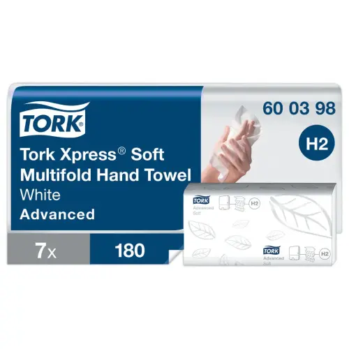 7 Recharges d'essuie-mains Tork Xpress Advanced H2 - TORK photo du produit
