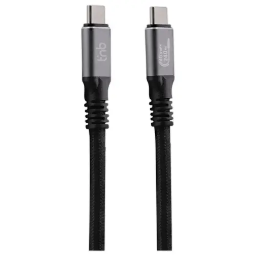 Câble USB-4 2m - Renforcé et Ultra Rapide - T'NB photo du produit